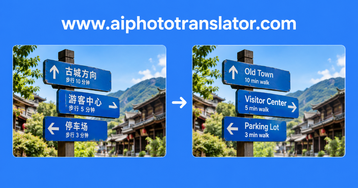 AI Photo Translator | Translate Image, Photo & Picture Text Online Free